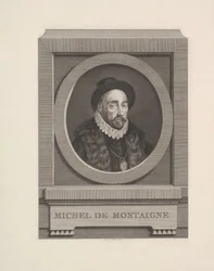 Portret van Michel de Montaigne, 1774