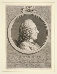 Portret van P.J. Mariette