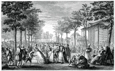 De Promenade, Parijs, 1885