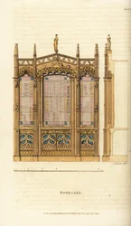 Gotische boekenkast