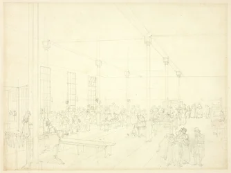 Studie voor werkhuis, St. James