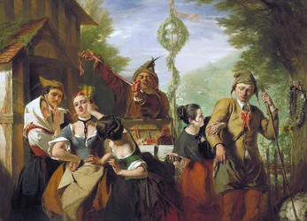 Scène uit Het Winterverhaal, 1845