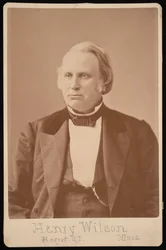Portret van Henry Wilson 1812-1875, Voor 1876
