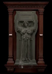 Amor Caritas, gemodelleerd 1898, gegoten na 1898