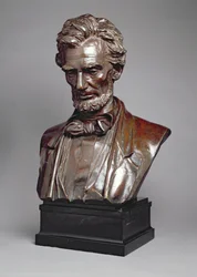 Portretbuste van Abraham Lincoln (1809-65)