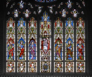 Kruisiging met Heiligen
