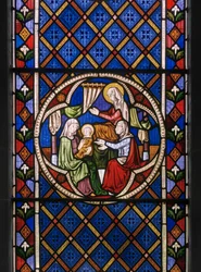 Het Leven van St. Anna (detail)