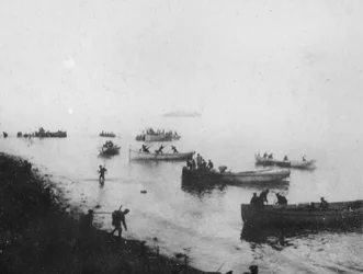 Landing bij Anzac Cove, c. 1915