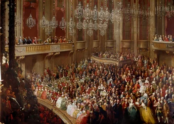 Concert in Wenen in aanwezigheid van de keizerlijke familie