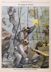 Duikers vinden schatten die door piraten uit kerken zijn geroofd, 1897