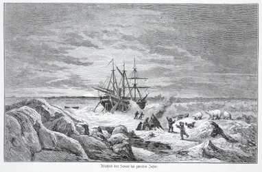 Afscheid van de zon in het tweede jaar, 1876