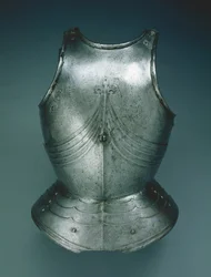 Gotisch borstkuras, Innsbruck, late 15e eeuw