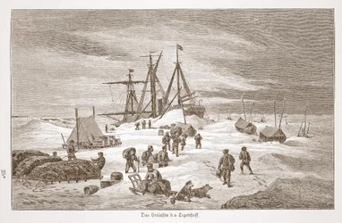 Het verlaten van de Tegetthoff, 1876