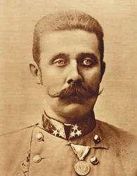 Portret van aartshertog Frans Ferdinand, circa 1893