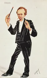 Richard Strauss dirigeert