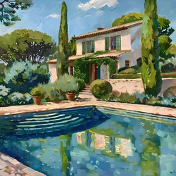 Zonnige mediterrane villa