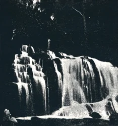 Waterval in de Rio Dourado Lencoes, 1895