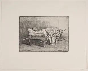 Deens: Het meisje op de brancard