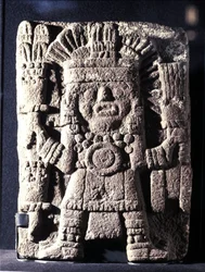 Azteekse kunst, Azteekse priester.