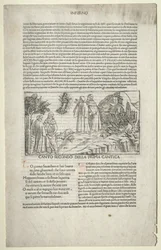 Dante en Vergilius met de Visie van Beatrice, ca. 1481-1485