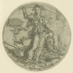 Judith met het hoofd van Holofernes