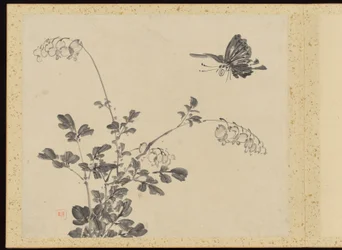 "Verfijnde elegantie in de vier seizoenen" (Shiji seiga), Album van bloemschilderijen
