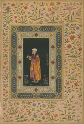 Portret van Itimad Al-dawla, Mughal dynastie