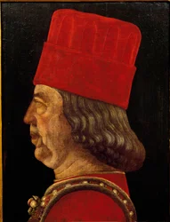 Portret van Borso d