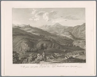 Gezicht op Cantalupo Bardella in Mandela