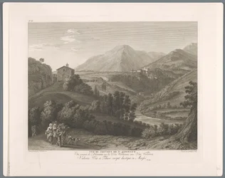 Gezicht op de San Cosimato