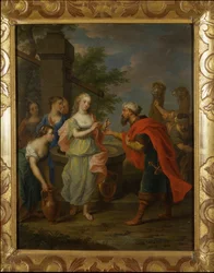 Eliezer en Rebecca bij de bron