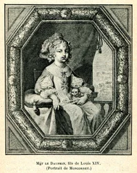 Cabanès, Onderwijs van prinsen005 Mgr. de kroonprins, zoon van Louis XIV