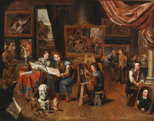 Een kunstenaarsatelier