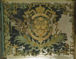 Sint-Joris Vlag van het Infanterie Regiment, 1762