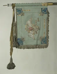 De Standaard van Sint-Joris van het Levenswacht Cuirassier Regiment, ca. 1830