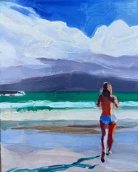 county kerry, 2023, olieverf op paneel
