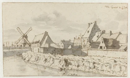 Gezicht op Grave, Noord-Brabant