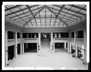 Illinois Theater Gebouw, Chicago, Illinois, VS, ca. 1905