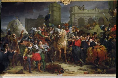 De Intocht van Hendrik IV (1553-1610) in Parijs, 22 maart 1594