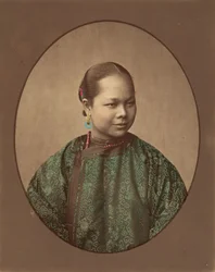 Meisje uit Shanghai, 1870s