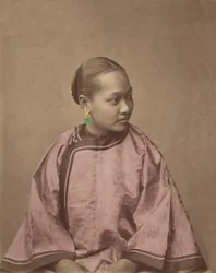 Meisje uit Shanghai, 1870s