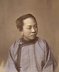 Meisje uit Shanghai, 1870s
