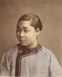 Meisje uit Shanghai, 1870s