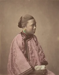 Meisje uit Shanghai, 1870s