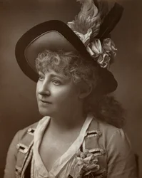 Lydia Thompson, Britse danseres, actrice en theaterproducent, 1886