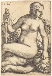 Judith Zittend op het Lichaam van Holofernes