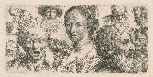 Studies van Elf Hoofden