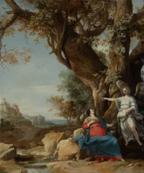 Hagar en de engel