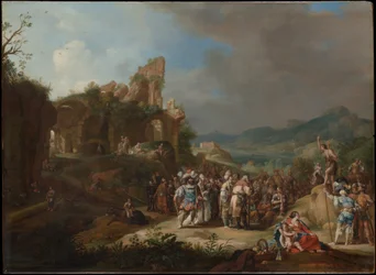 De prediking van Johannes de Doper