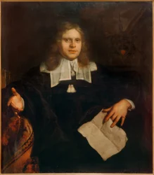 Portret van notaris Bartholomeus Coornhert